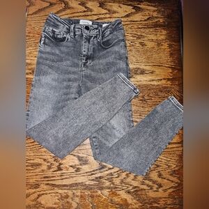 Gray Denim Skinny